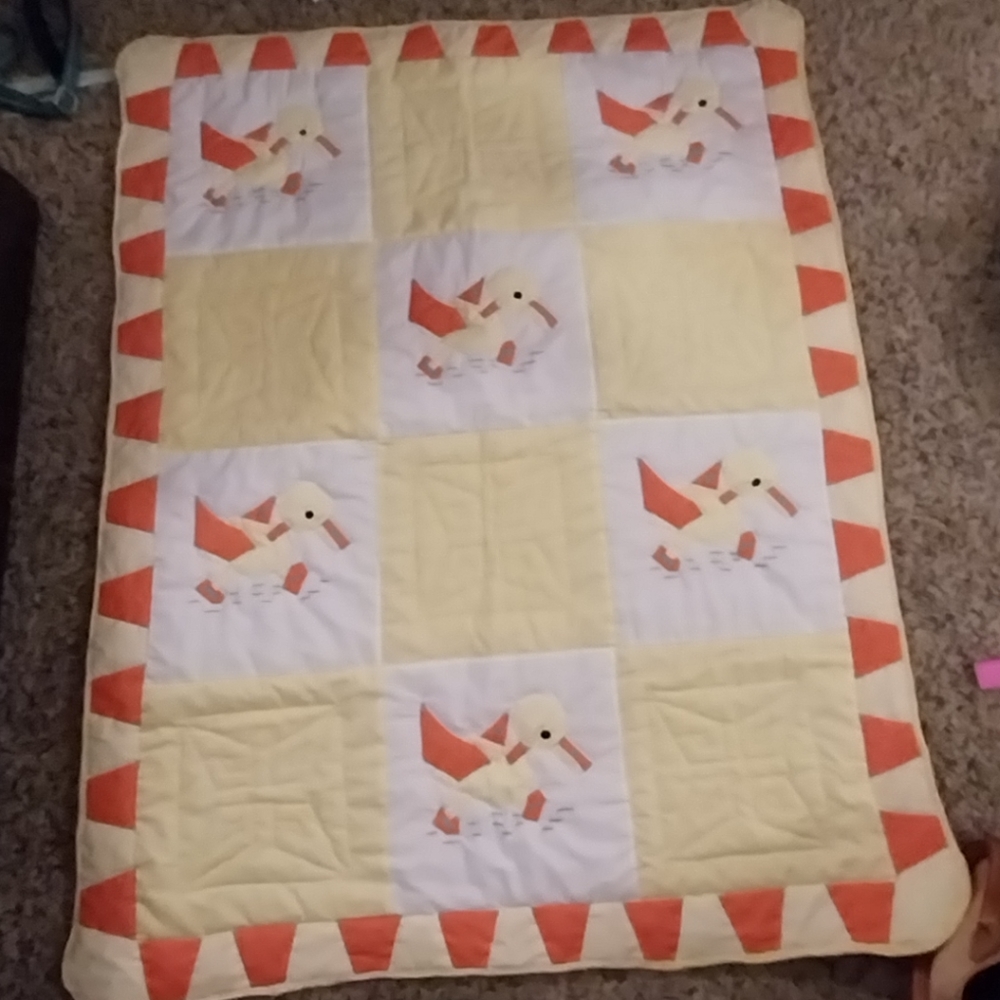 Ducky Baby Quilt